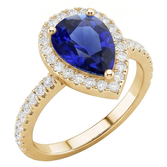 Echter Saphir Ring 4.50 Karat
