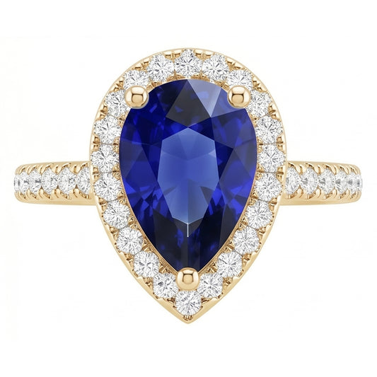 Echter Saphir Ring 4.50 Karat