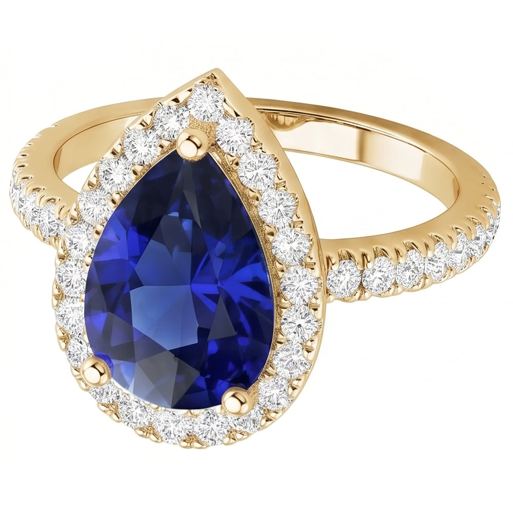 Echter Saphir Ring 4.50 Karat