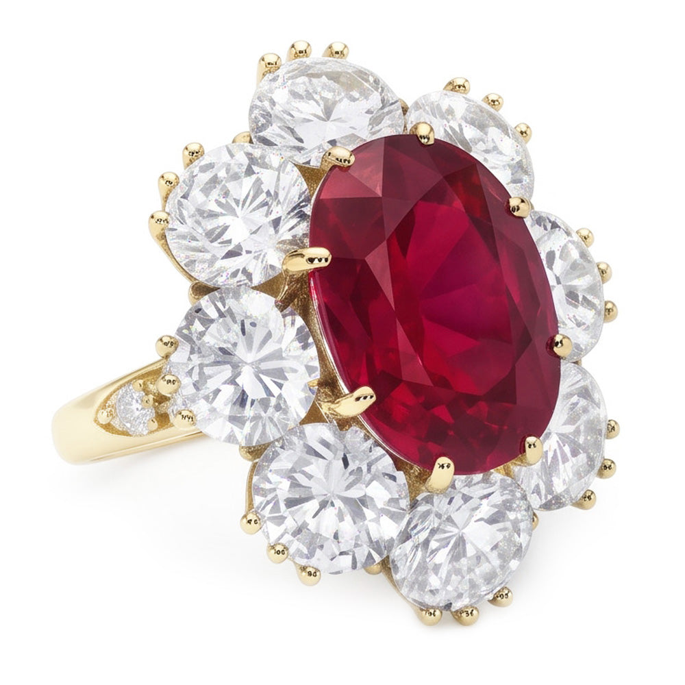 Echter Saphir Ring 4.75 Karat