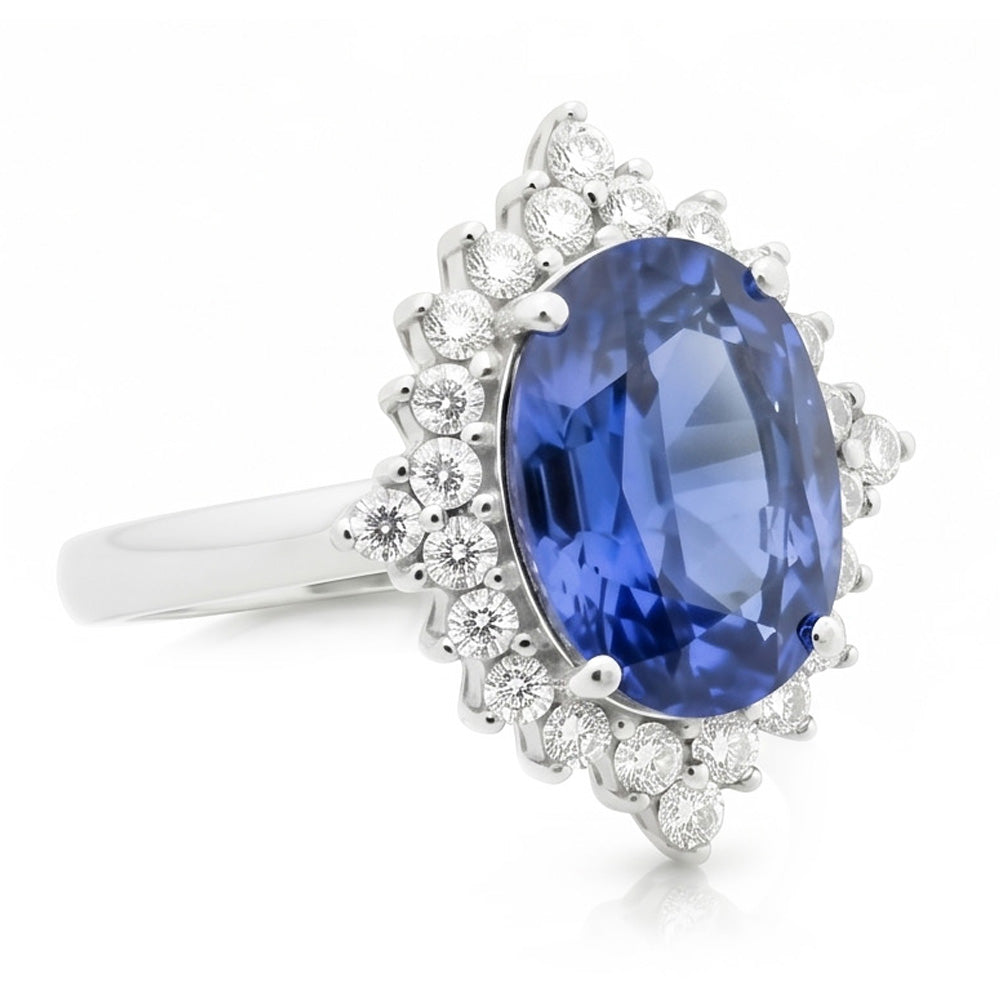Echter Saphir Ring 8.51 Karat