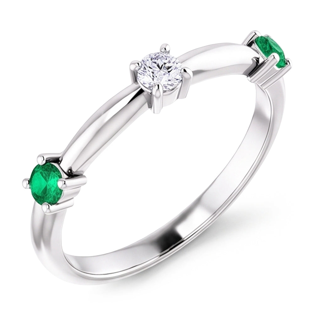Echter Smaragd Ring 0.90 Karat