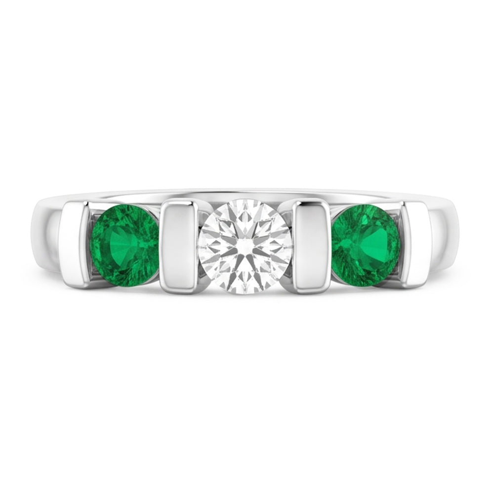 Echter Smaragd Ring 0.90 Karat