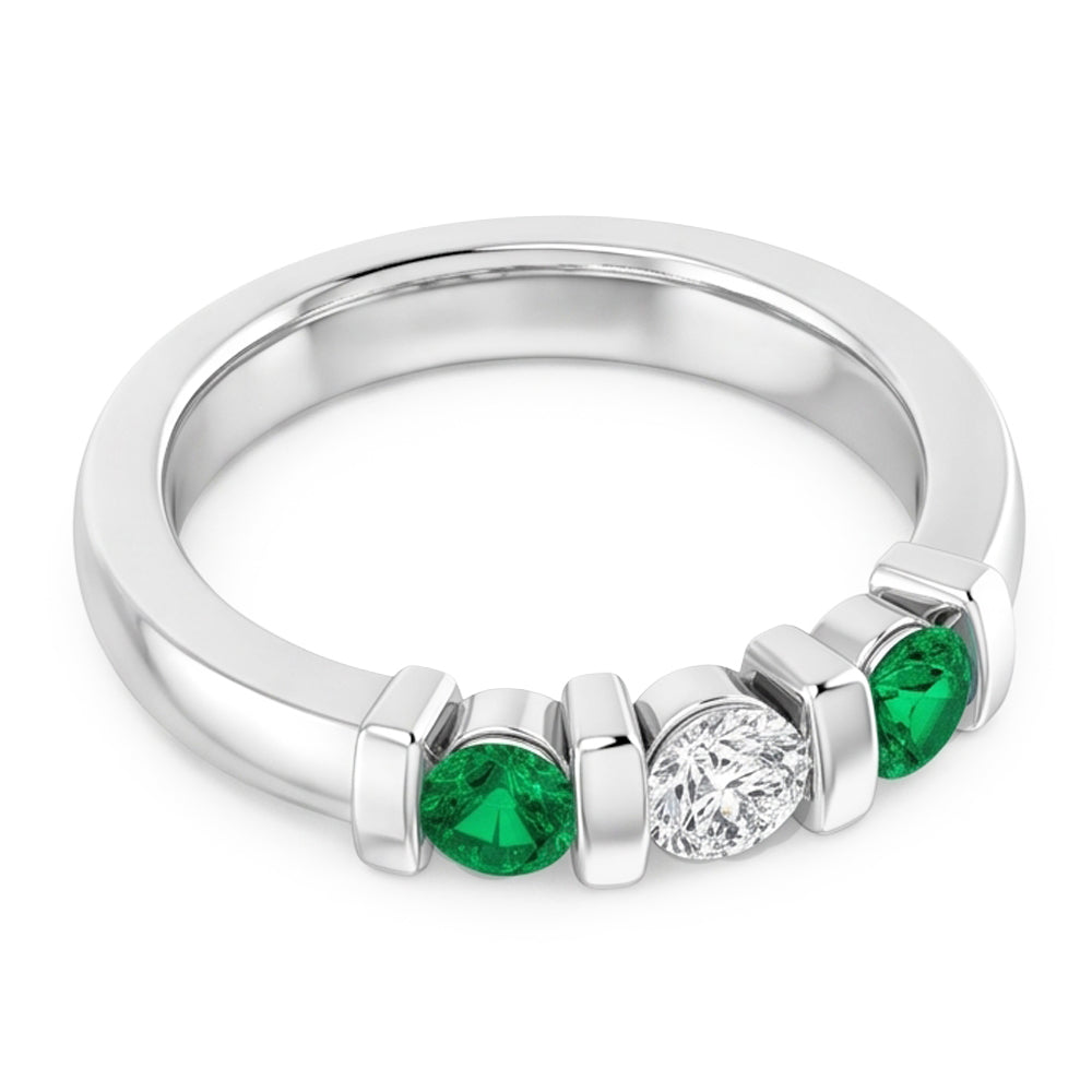 Echter Smaragd Ring 0.90 Karat