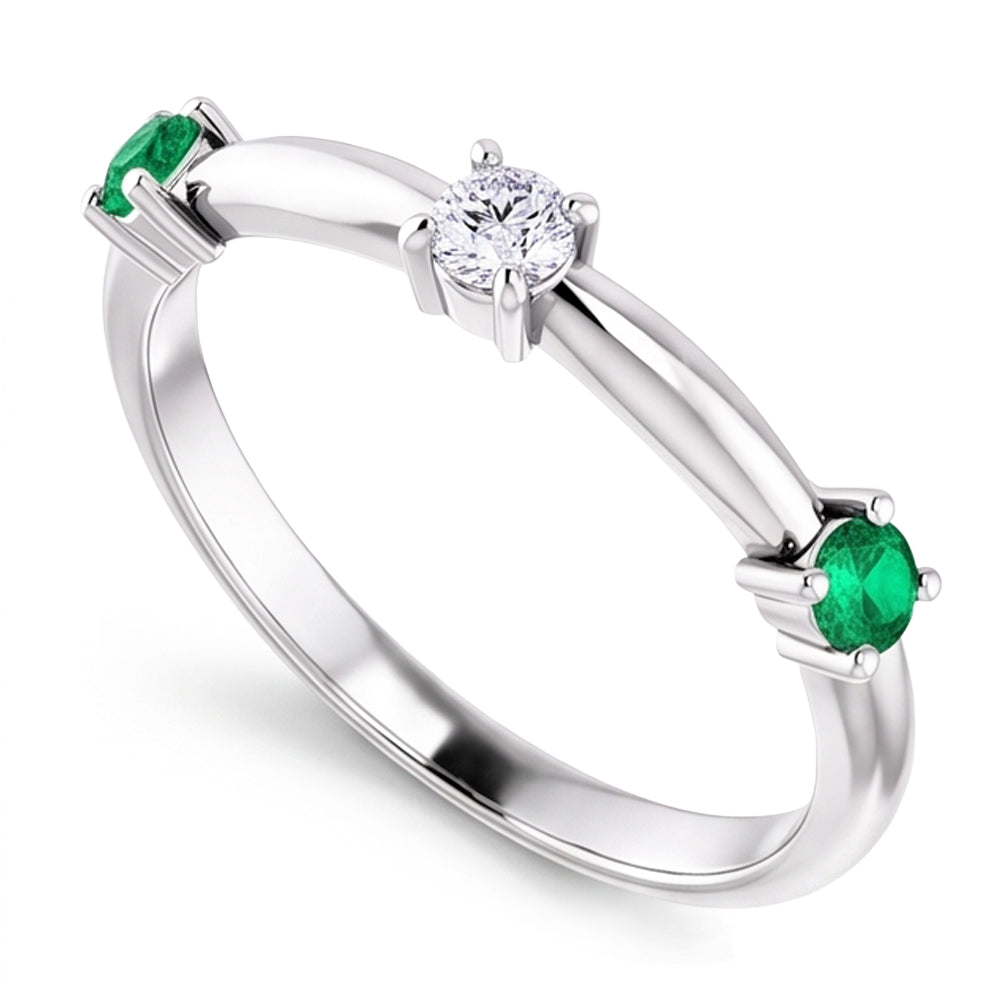 Echter Smaragd Ring 0.90 Karat