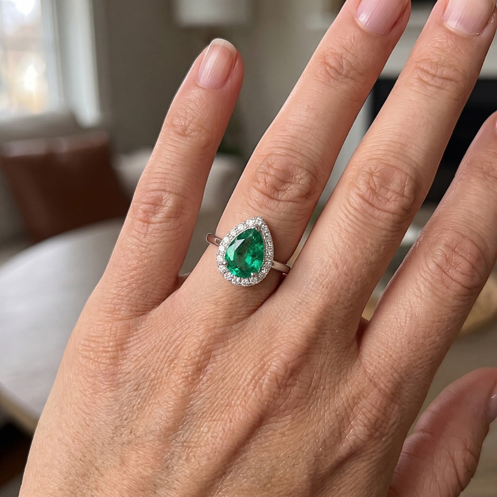 Echter Smaragd Ring 3.75 Karat