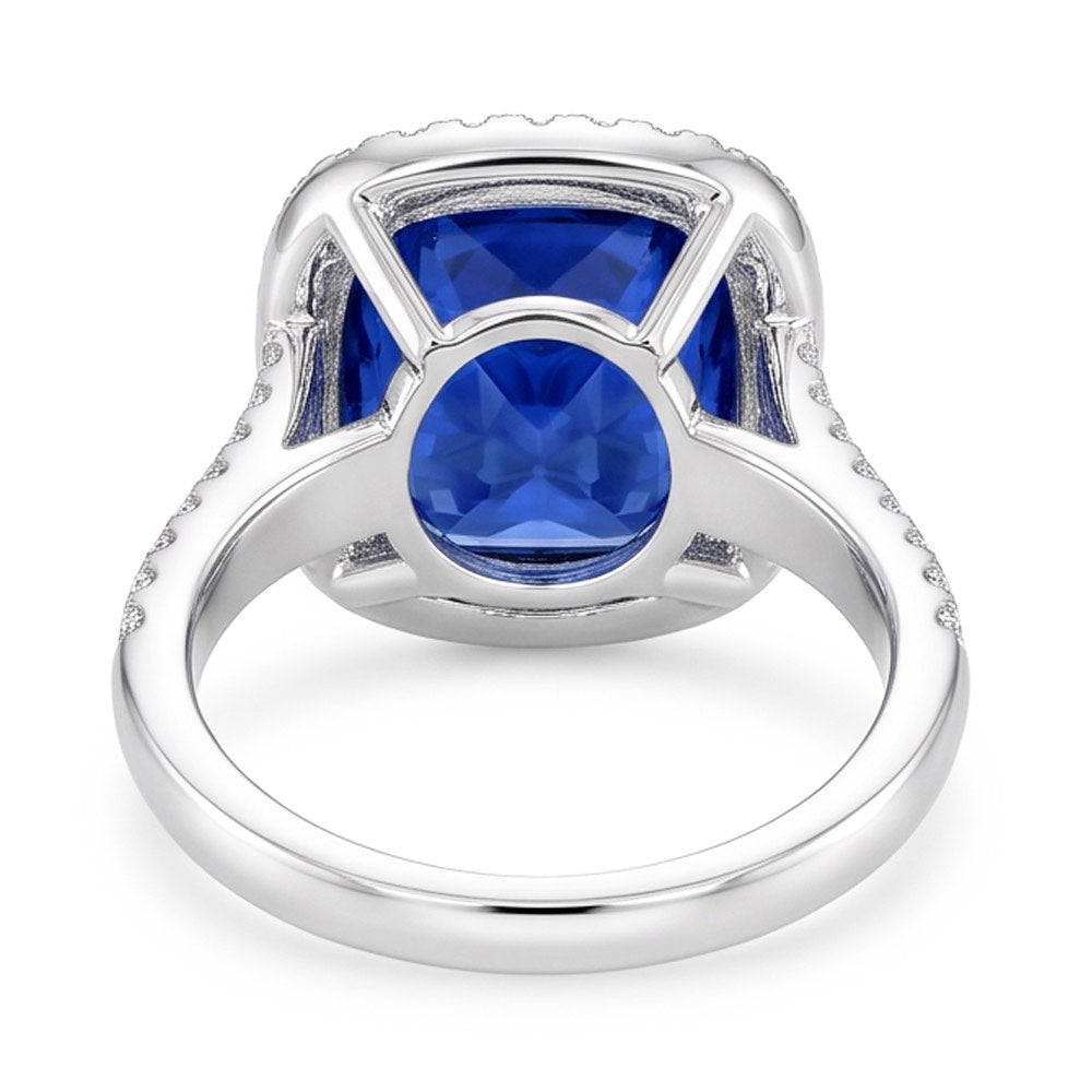 Echter Tansanit Ring 5.70 Karat