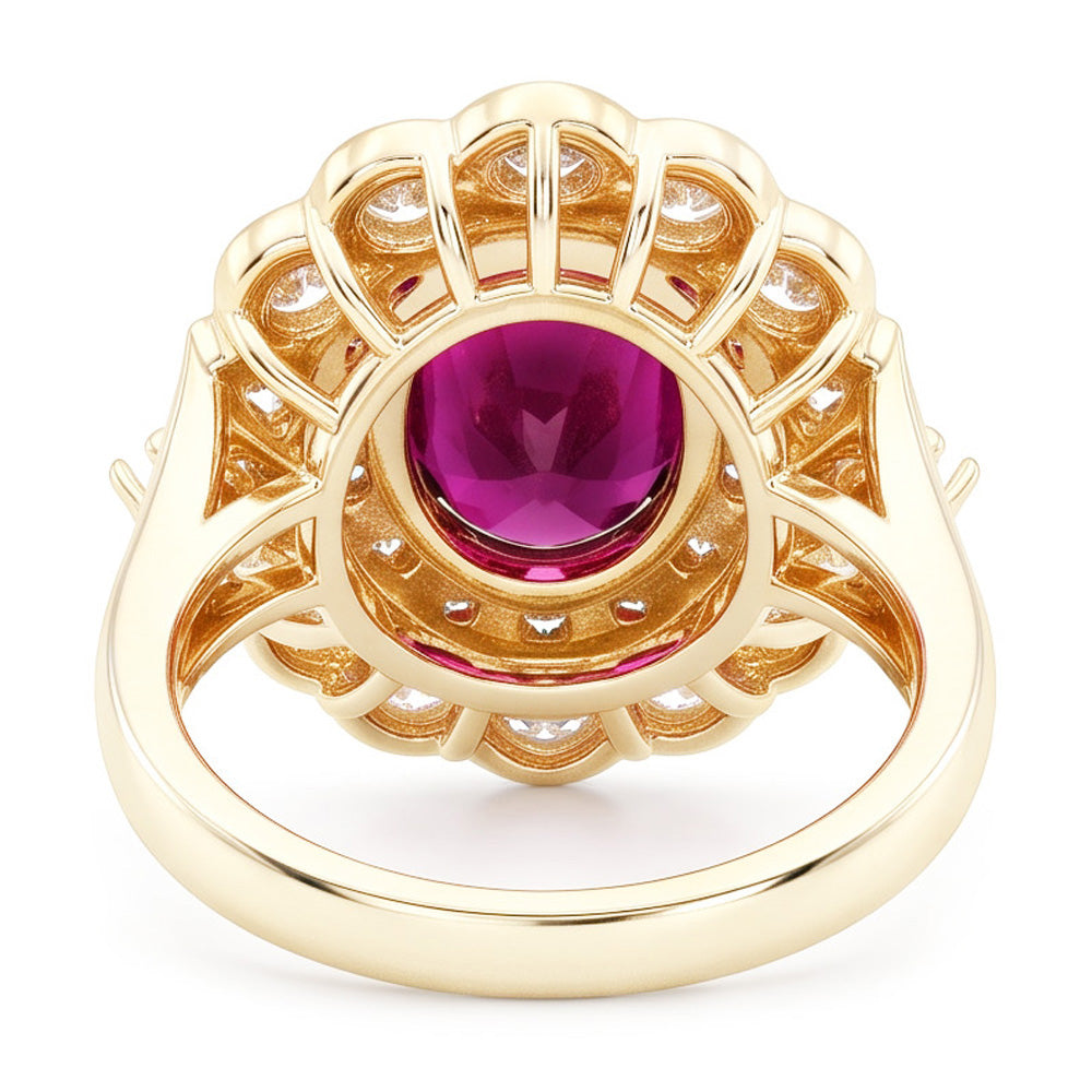 Echter Turmalin Ring 4.00 Karat