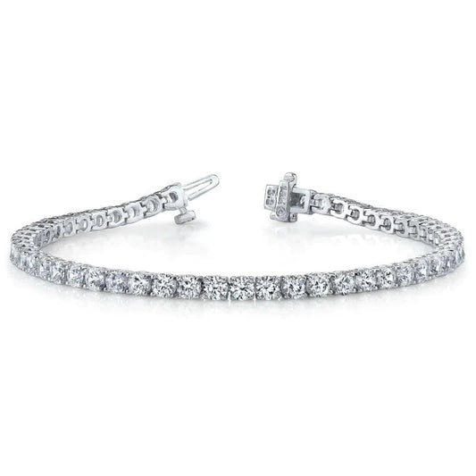 Echter eleganter VVS-Klarheitsdiamanten-Armbandschmuck