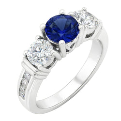 Echter Diamant Ring 3 Karat