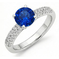 Echter Saphir Ring 1.75 Karat