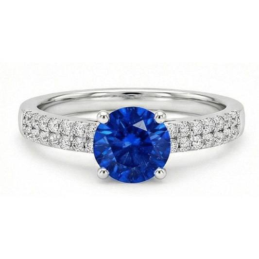 Echter Saphir Ring 1.75 Karat
