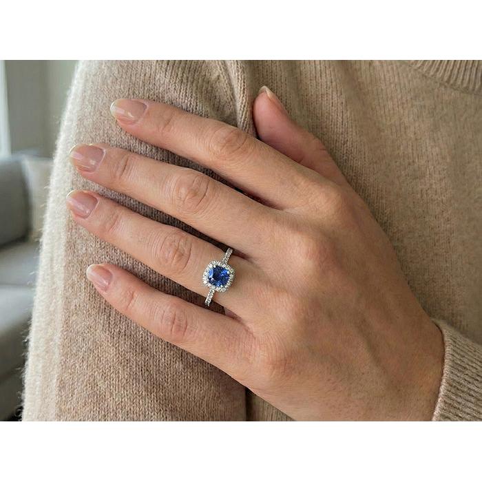 Echter Saphir Ring 1.75 Karat