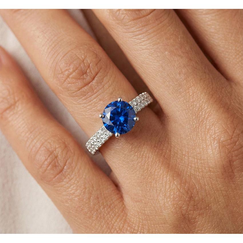 Echter Saphir Ring 1.75 Karat