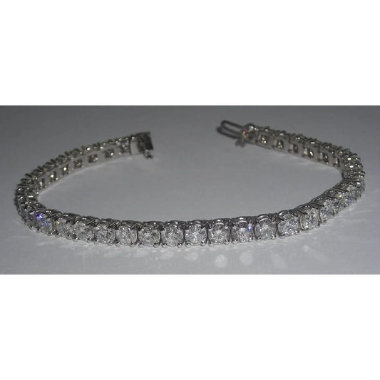 Echtes VVS-Diamant-Tennisarmband für Damen