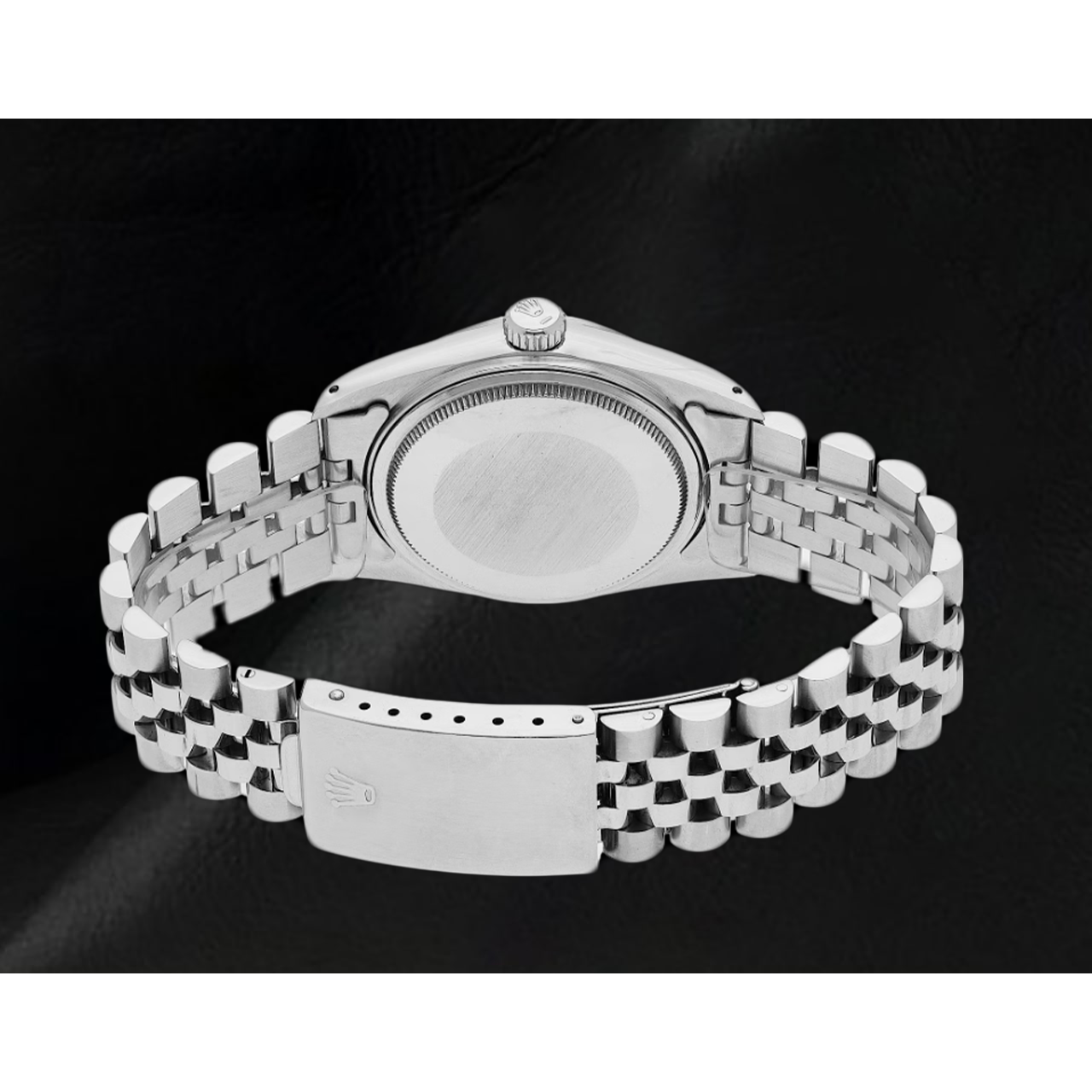 Edelstahl Jubilee Armband Rolex Date Just Herrenuhr Weißes römisches Zifferblatt SCHNELLES EINSTELLEN