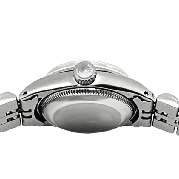 Edelstahl Jubilee Armband Damenuhr Datejust Zifferblatt Rolex Perpetual