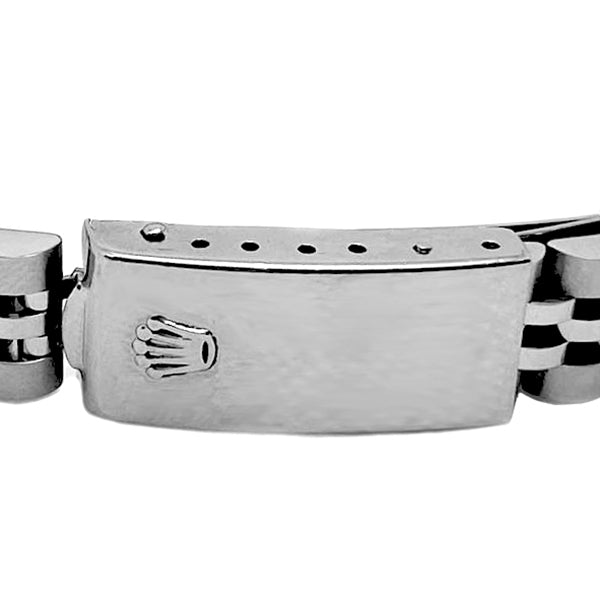 Edelstahl Jubilee Armband Damenuhr Datejust Zifferblatt Rolex Perpetual