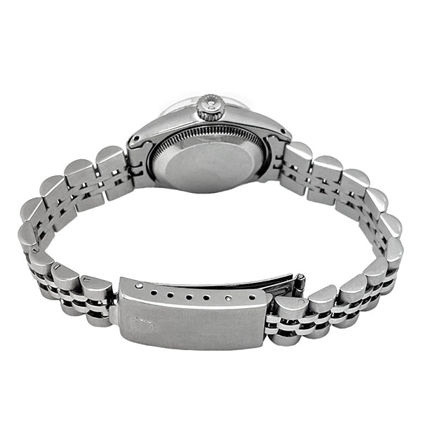 Edelstahl Jubilee Armband Damenuhr Datejust Zifferblatt Rolex Perpetual