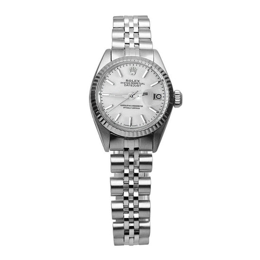 Edelstahl Jubilee Armband Damenuhr Datejust Zifferblatt Rolex Perpetual