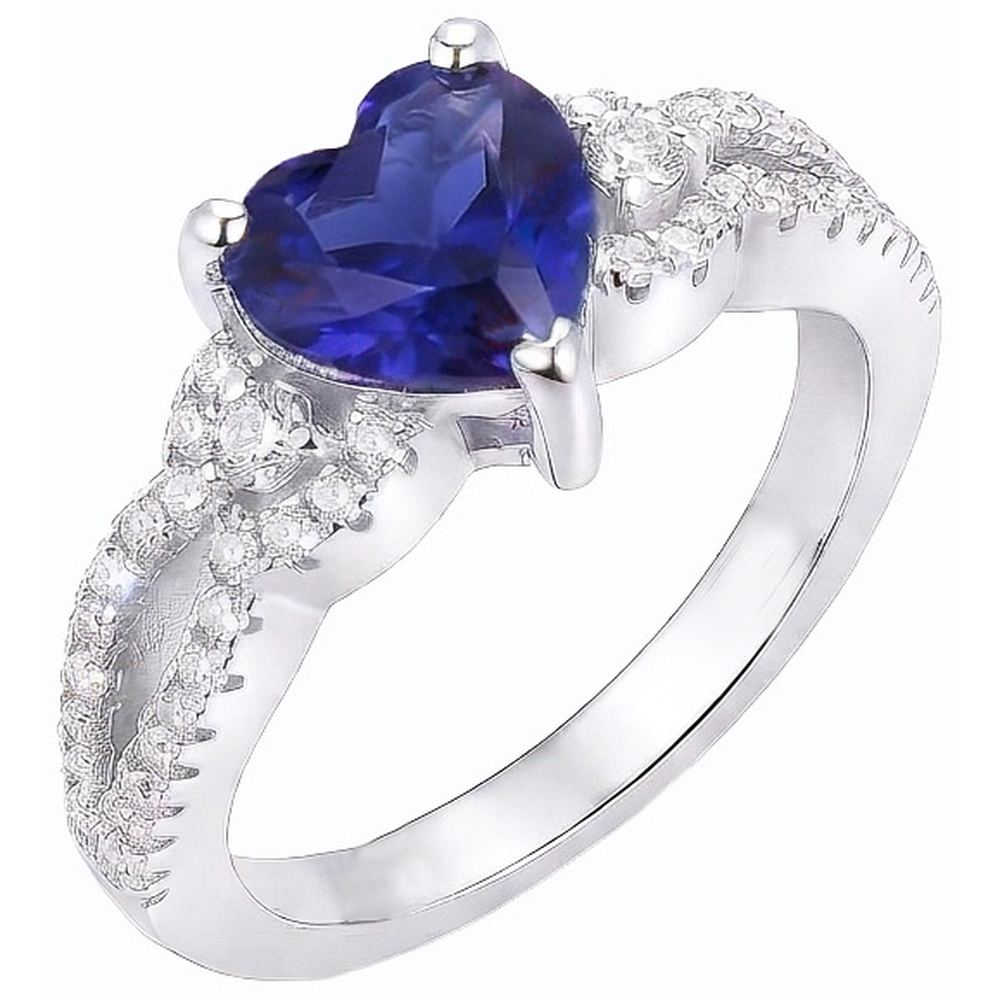 echter round diamant 4.50Karat ring Seitenansicht