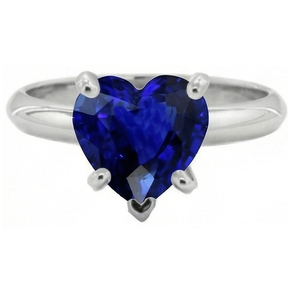 echter heart diamant 2.50Karat ring Detailansicht