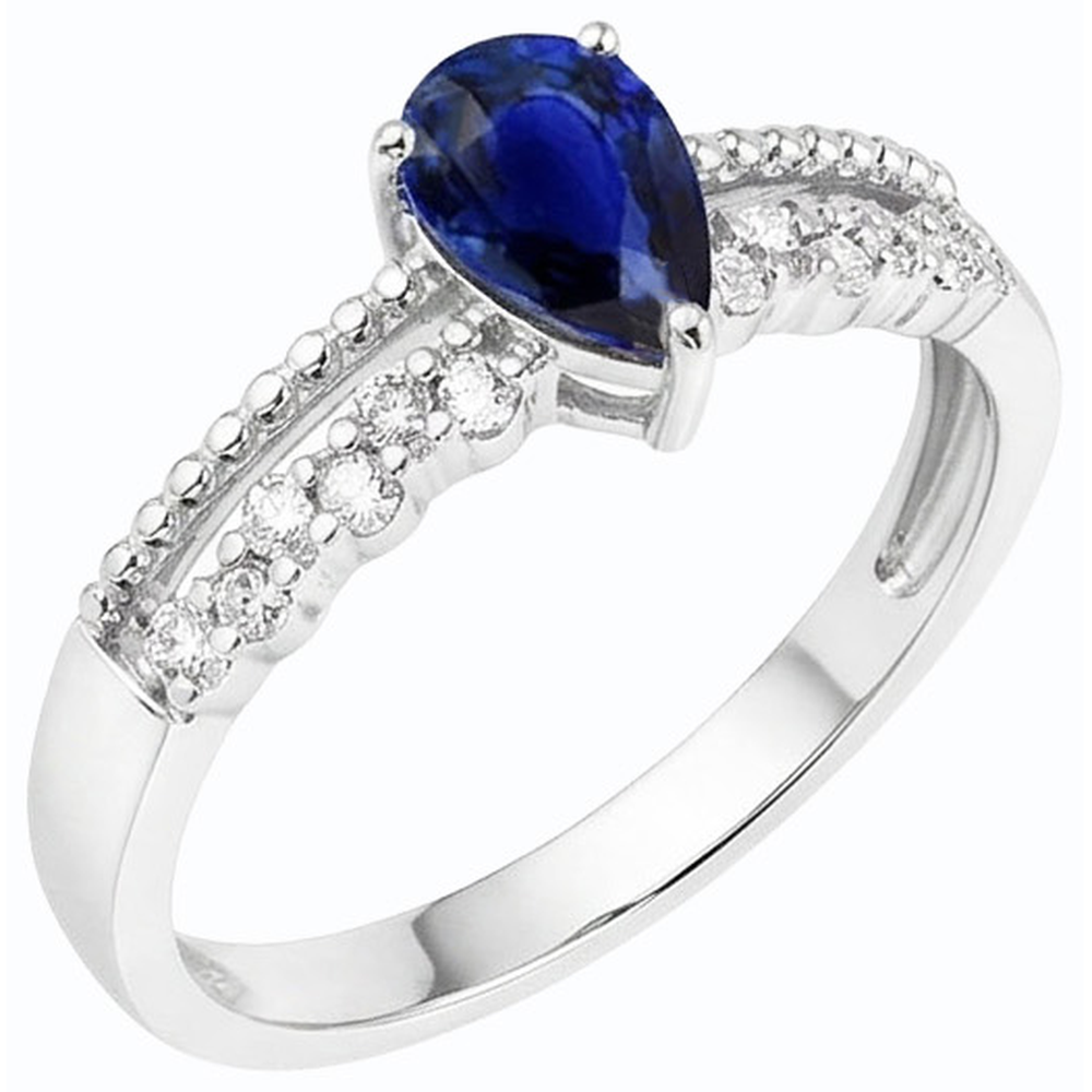 echter round diamant 2.50Karat ring Draufsicht