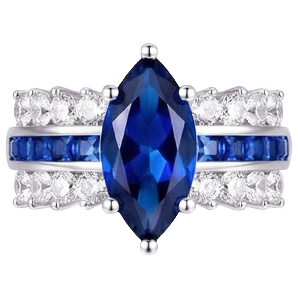 echter marquise diamant 6.50Karat ring Seitenansicht