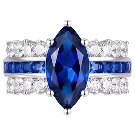 echter marquise diamant 6.50Karat ring Seitenansicht