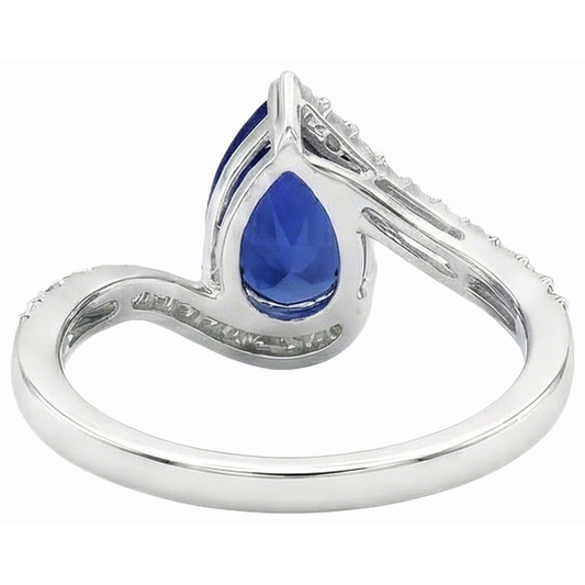 echter round diamant 3Karat ring Seitenansicht