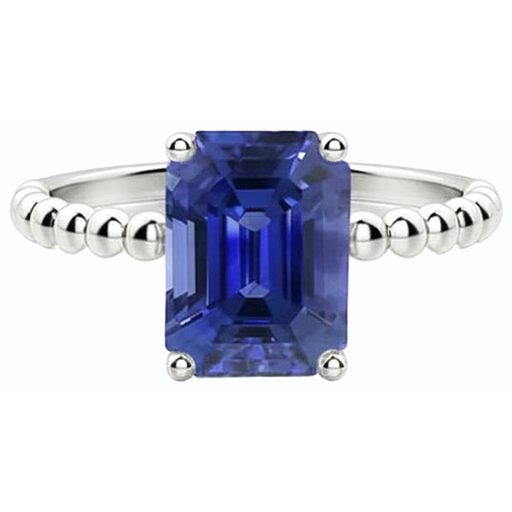 echter diamant 3Karat ring auf Weiß