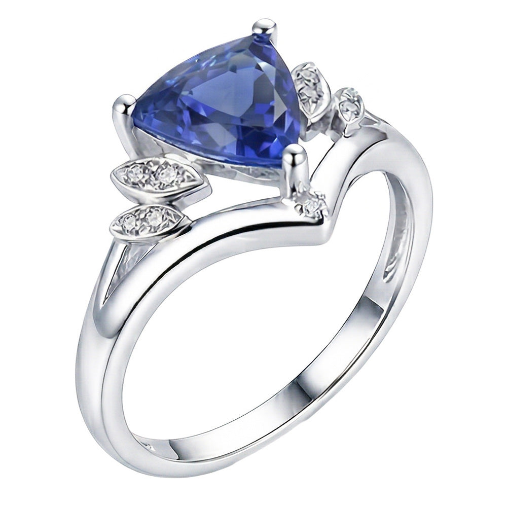 echter round diamant 2Karat ring Vorderansicht