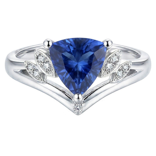 echter round diamant 2Karat ring Seitenansicht