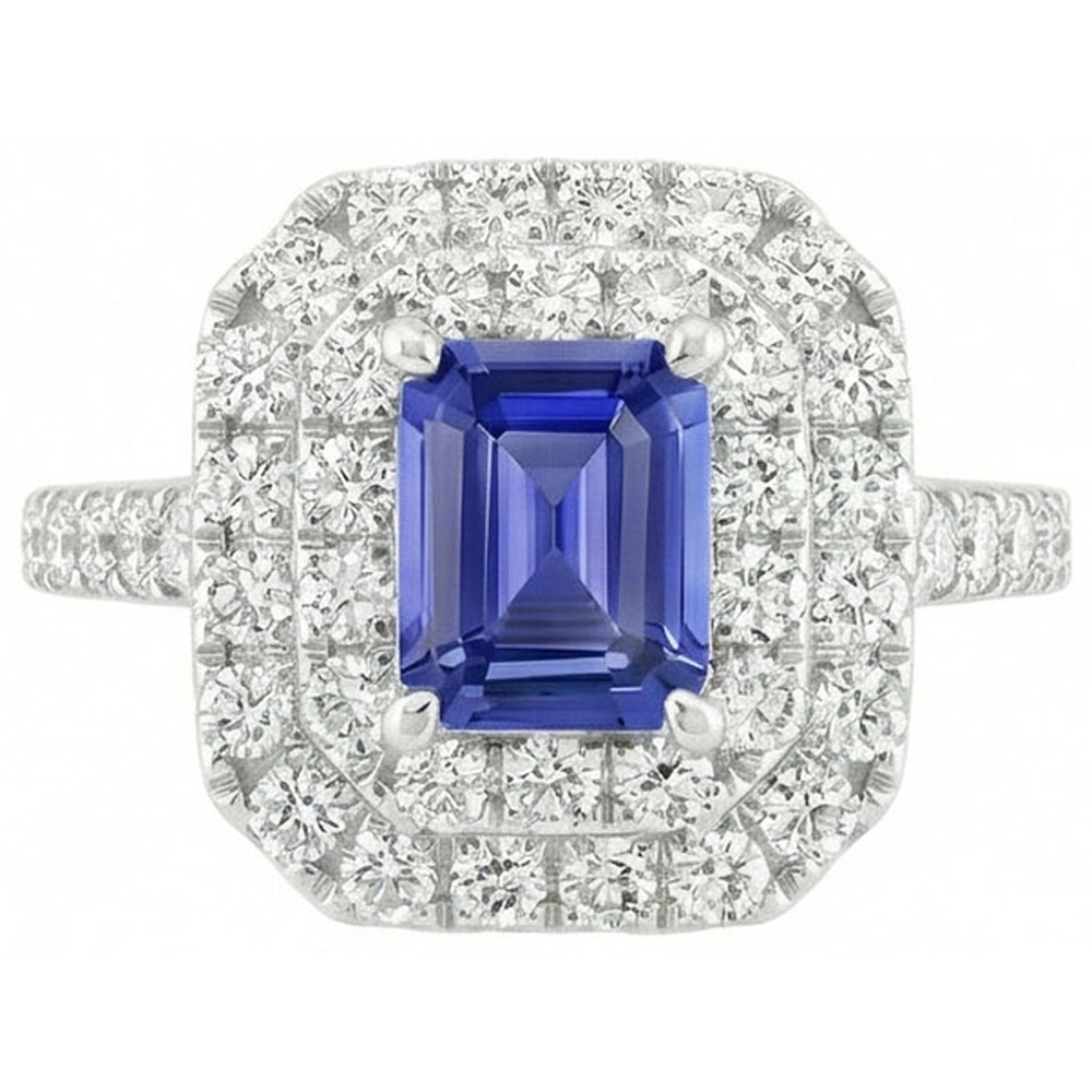 echter marquise diamant 3Karat ring Detailansicht