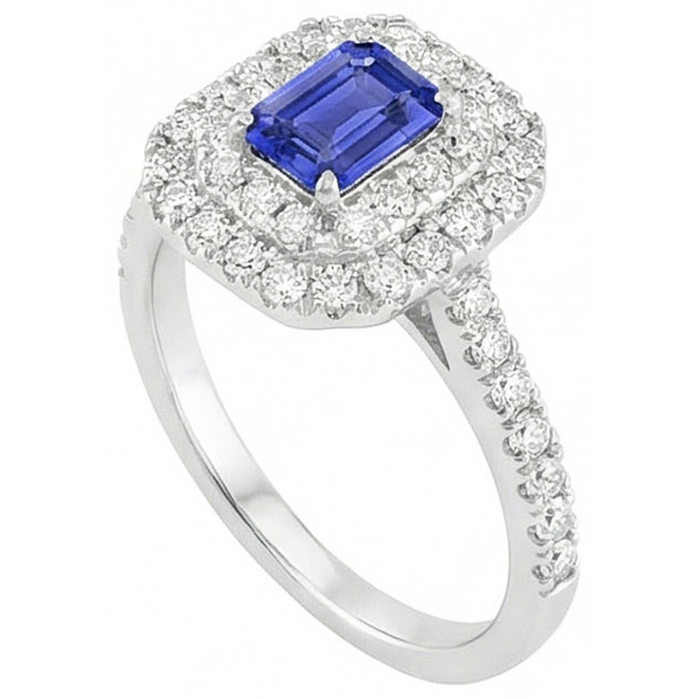 echter marquise diamant 3Karat ring Profilansicht