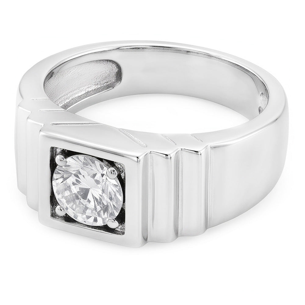 Edler Diamant im Old Mine Cut Solitär-Ring 2 Karat – 14 Karat