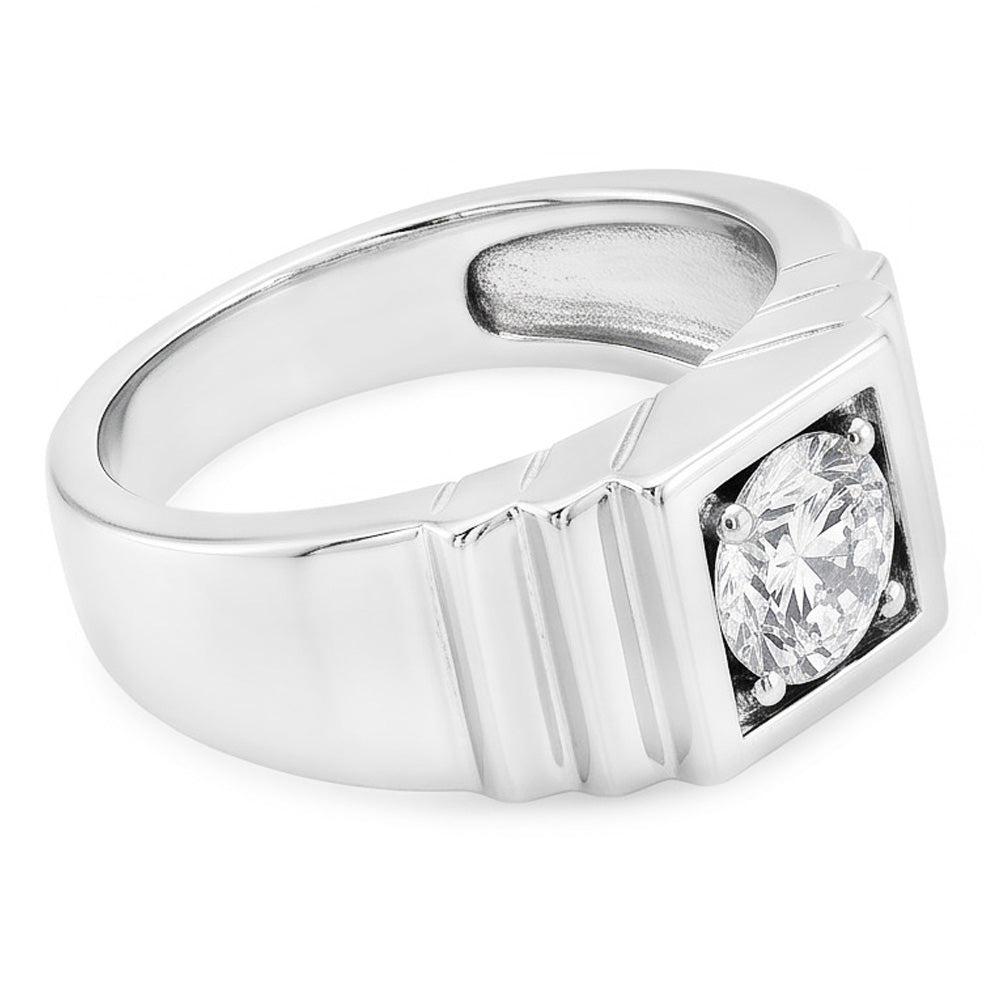 Edler Diamant im Old Mine Cut Solitär-Ring 2 Karat – 14 Karat