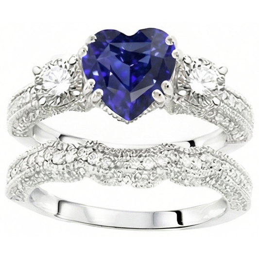 echter round diamant 3.50Karat ring Detailansicht