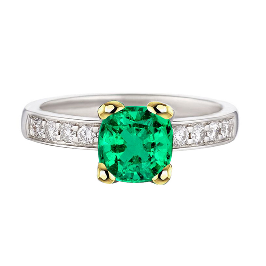 Edler Schmuckstein-Ring 3 Karat – Hauptansicht