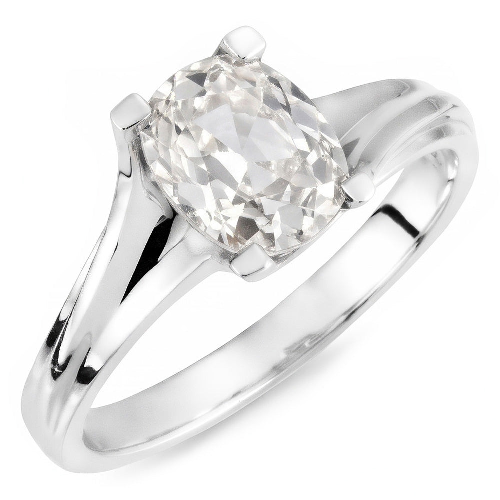 Eleganter Solitär-Ring – Brillant 5 Karat – HarryChadEnt