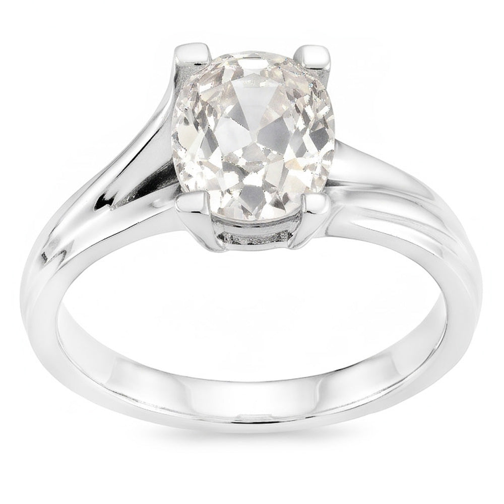 Eleganter Solitär-Ring – Brillant 5 Karat – HarryChadEnt