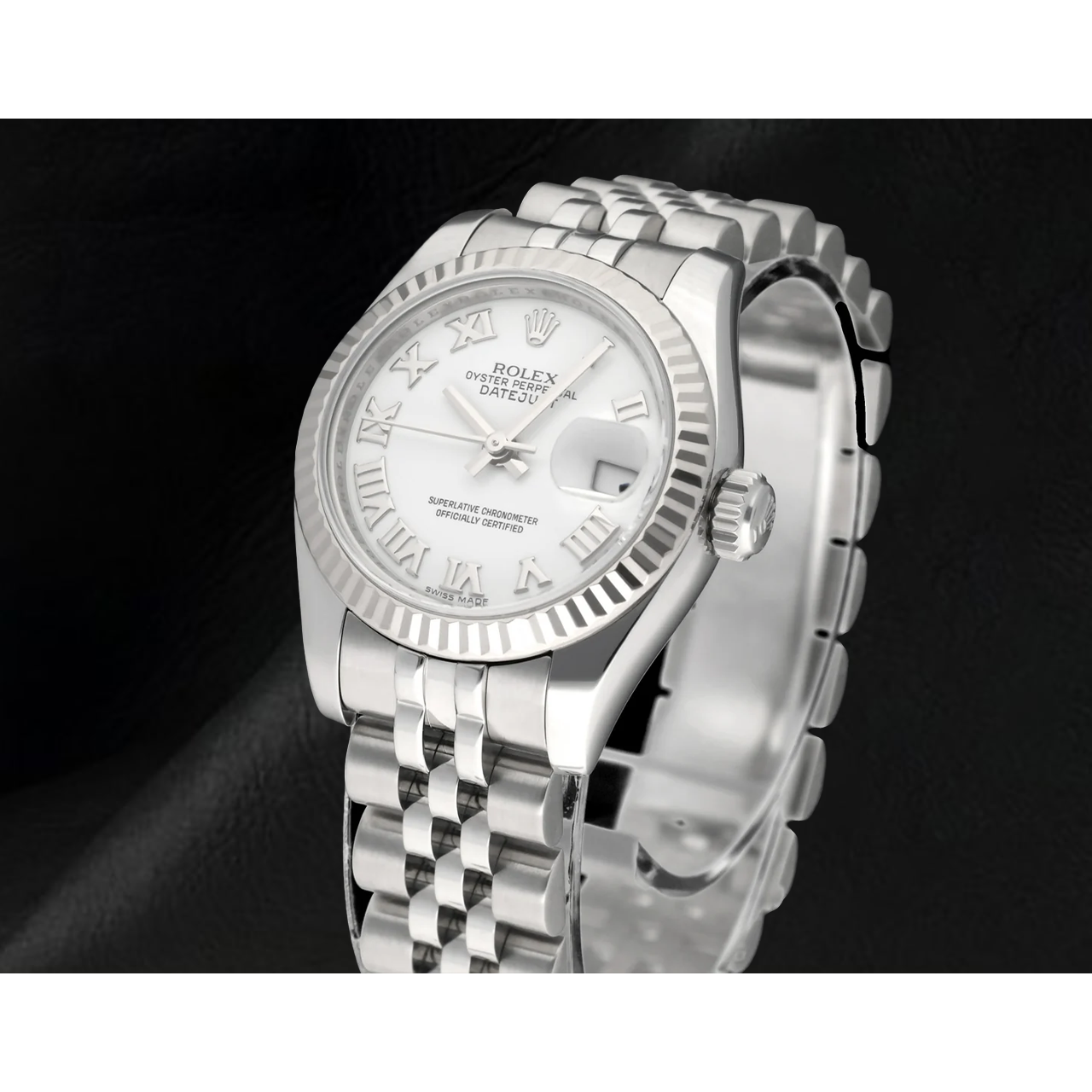 Erdgewonnener Schmuckstein Rolex – Sterling Silver White Gold