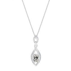 Erdgewonnener Antik-Kissen-Schliff Edler Diamant Hänge-Anhänger