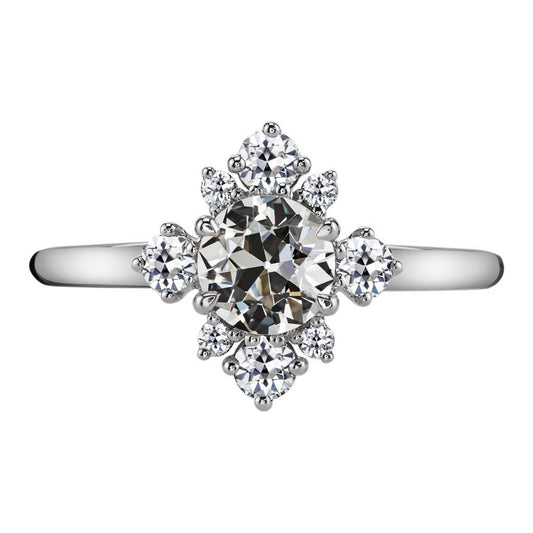 Premium Diamant Antragsring 3,50 Karat – Hauptansicht