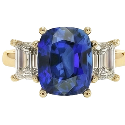 Echter Diamant Ring 9 Karat