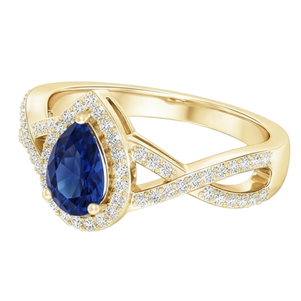 echter round diamant 4Karat ring Detailansicht