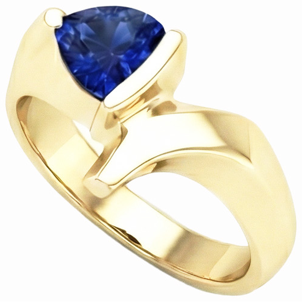 echter diamant 1Karat ring Detailansicht