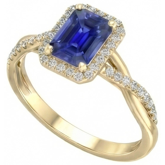 echter round diamant 3Karat ring Vorderansicht