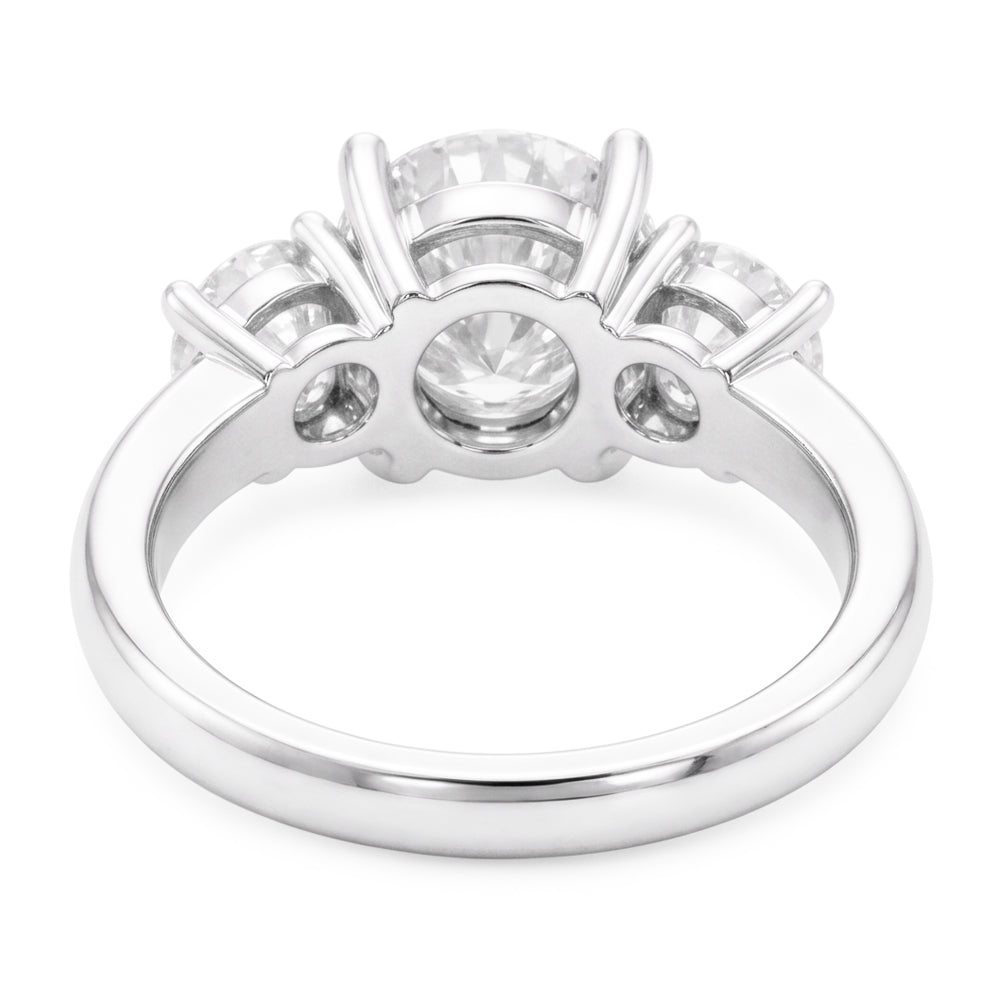 Glänzender Dreisteinring – Diamant 2,50 Karat von HarryChadEnt