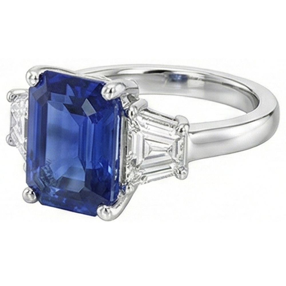echter diamant 4Karat ring Detailansicht